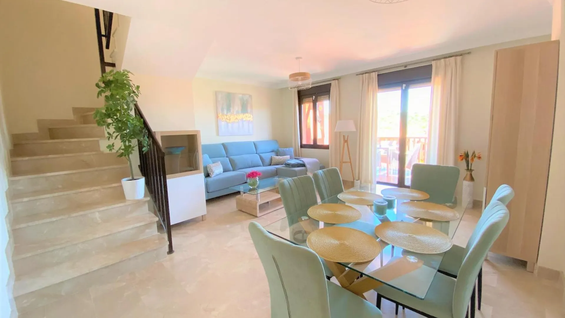 Sea View Penthouse Apartment With Hot Tub - Casa Bella Vista, Buenas Noches , Estepona
