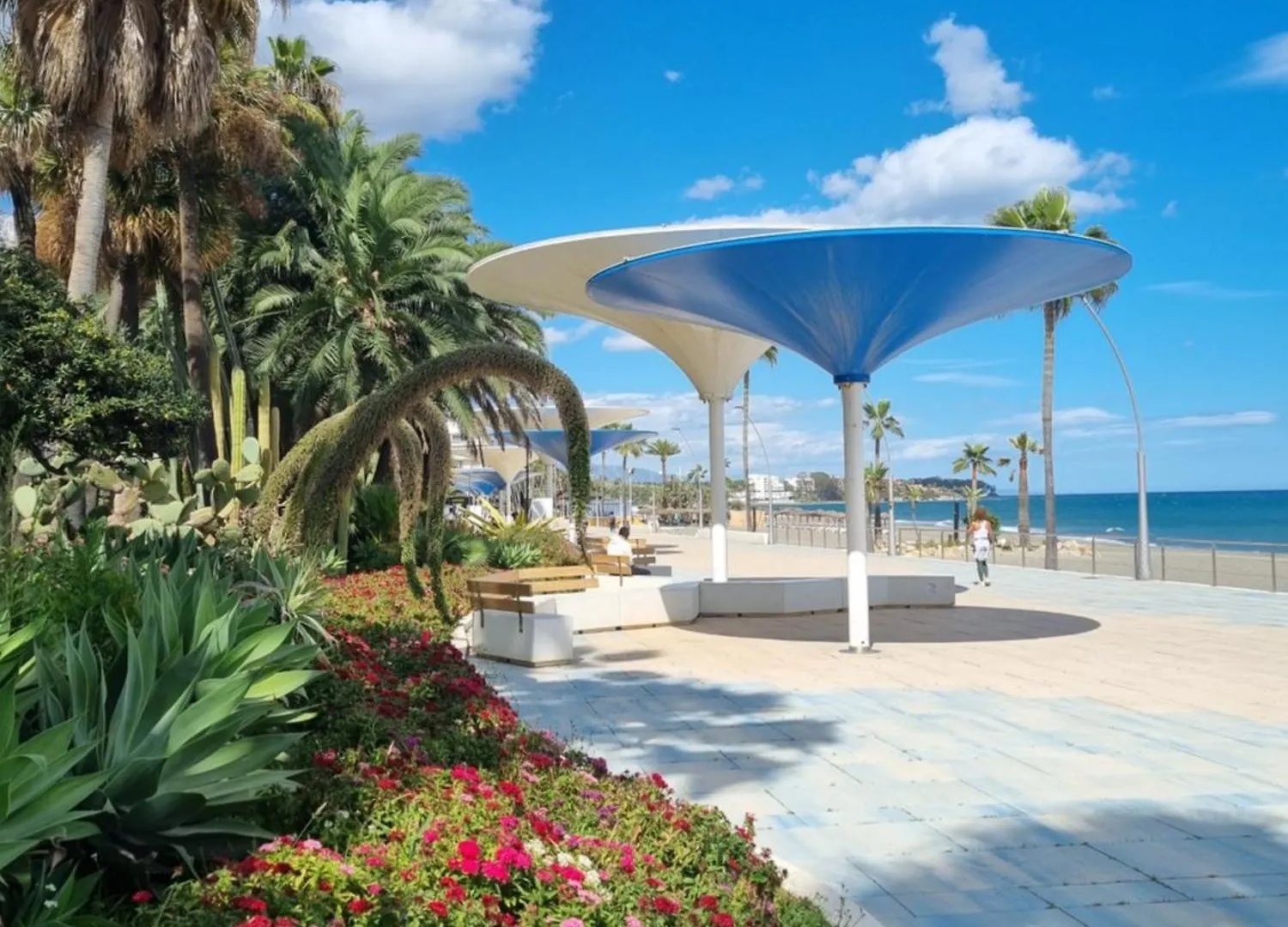 Sea View Penthouse Apartment With Hot Tub - Casa Bella Vista, Buenas Noches , Estepona 0*,
